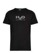 H2O Logo Tee Svart