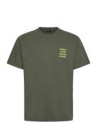 H2O Kap Dan Tee Print Khaki Green