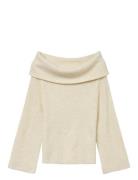 Vero Moda Vmera Ls Off Shoulder Pullover Ga Noos Kräm