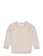Copenhagen Colors Merino Classic Rib Blouse Beige
