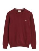 GANT Classic Cotton C-Neck Röd