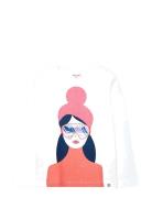 Boboli Knit T-Shirt Flame Vit