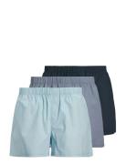 Jack & J S Jacmilano Woven Boxers 3 Pack Noos Marinblå