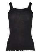 Rosemunde Rwbeatrice Sl Strap Top Svart