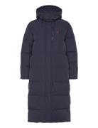Polo Ralph Lauren Hooded Down Coat Marinblå