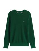 Tommy Hilfiger Essential Structure Crew Neck Grön