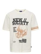 ONLY & SONS Osjsociety Life S/S Rlx Printed Tee Jrs Vit