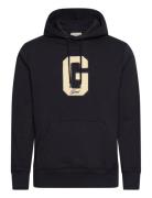 GANT G Badge Hoodie Marinblå