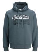 Jack & J S Jjelogo Sweat Hood 2 Col 25/26 Noos Blå