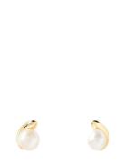 PD Paola Pdpaola La Perla Mini Stud Earrings Guld
