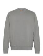 Mos Mosh Gallery Mmgfrench Faded Sweat Grå