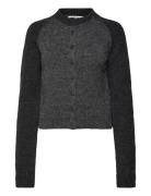 Weekday Soft Slim Fit Butt D Cardigan Grå