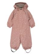 Mikk-line Polyester Baby Suit - Glitter Rosa