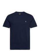Polo Ralph Lauren Bci Liquid Cotton-Sle-Top Blå