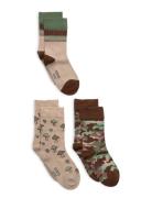 Minipop Minipop® Season Bamboo Socks 3 Pcs Beige