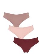 Missya Seamless String W Lace 3-Pack Rosa