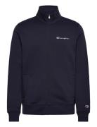 Champion Full Zip Sweatshirt Marinblå