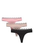 Calvin Klein Thong 3Pk Multi/patterned