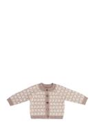 Smallstuff Cardigan, Ao Elephants, Merino Wool, Nature Melange Rosa