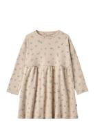 Wheat Jersey Dress L/S Emmy Beige