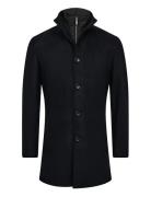 Bruun & Stengade Bs Ontario Slim Fit Coat Marinblå