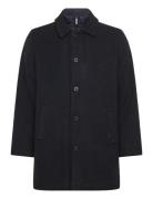Clean Cut Copenhagen Hasting Wool Coat Marinblå