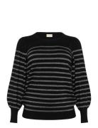 Kaffe Curve Kclinia Knit Pullover Svart