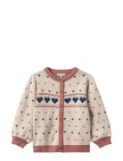 Fliink Kino Ls Multi Cardigan Beige